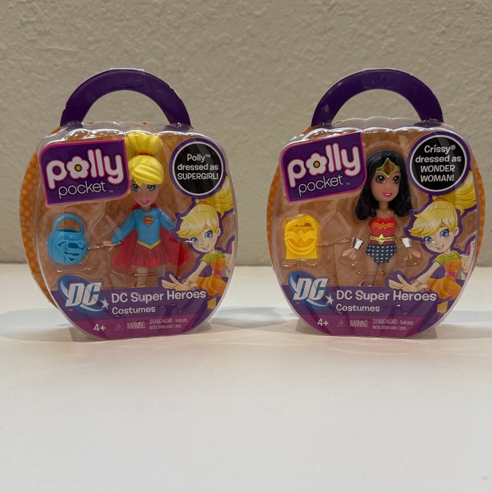 Polly pocket DC super heroes